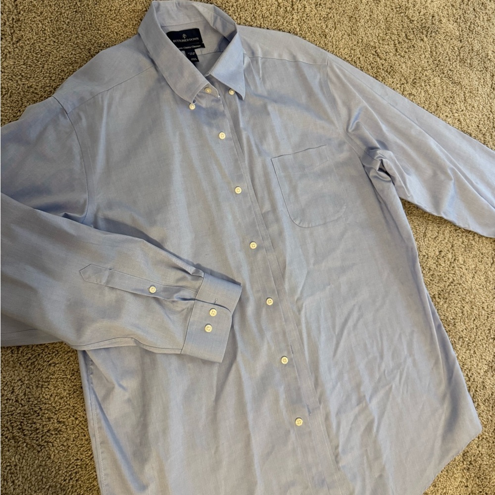 Light Blue Button-Up Shirt